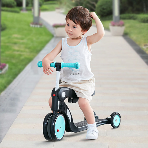 Bebehoo five-in-one transforming stroller Red